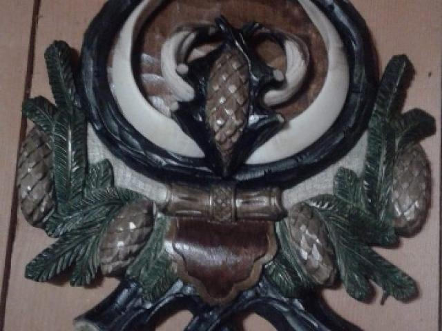 PLAQUE BOIS POUR TROPHÉE