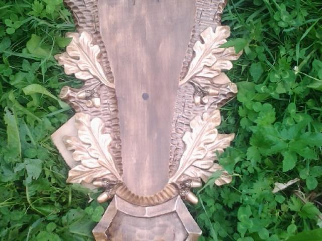 PLAQUE BOIS POUR TROPHÉE
