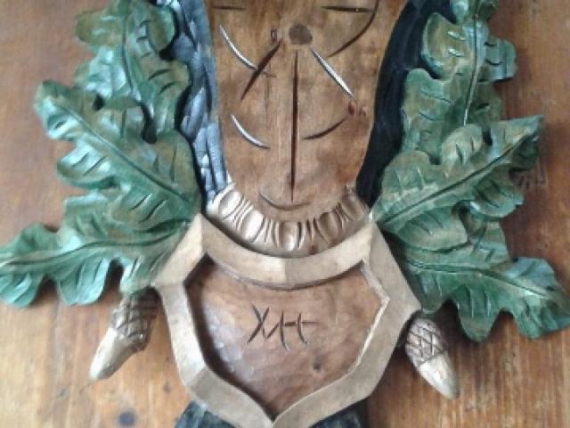 PLAQUE BOIS POUR TROPHÉE